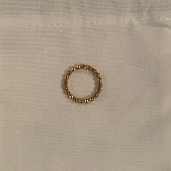 Enewton Classic Gold Bead Ring Size 6-7 - Picture 3 of 3